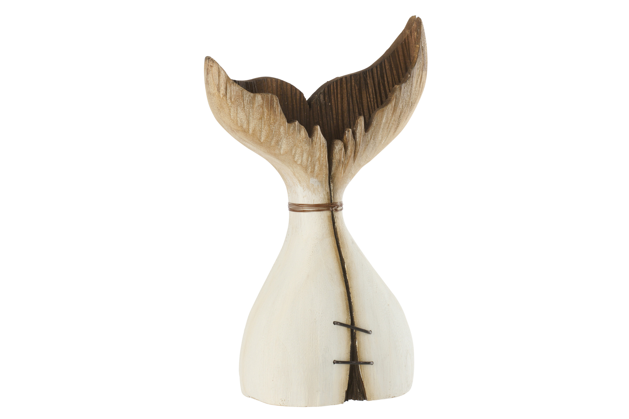 Decoratiefiguur Haurnero Hout Naturel H35 cm - Afbeelding 3