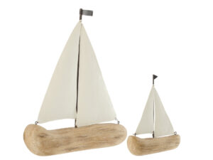 Modelschip Flaabora Hout Naturel