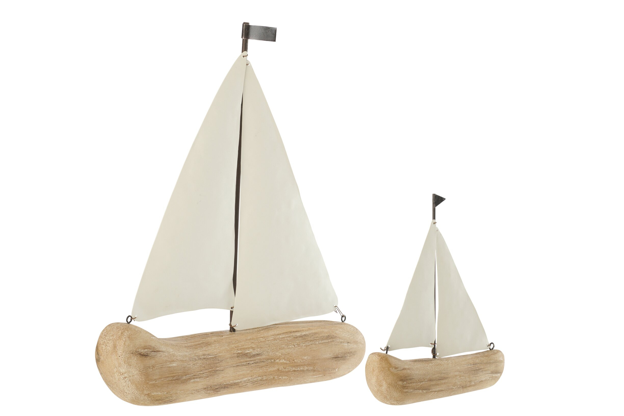 Modelschip Flaabora Hout Naturel