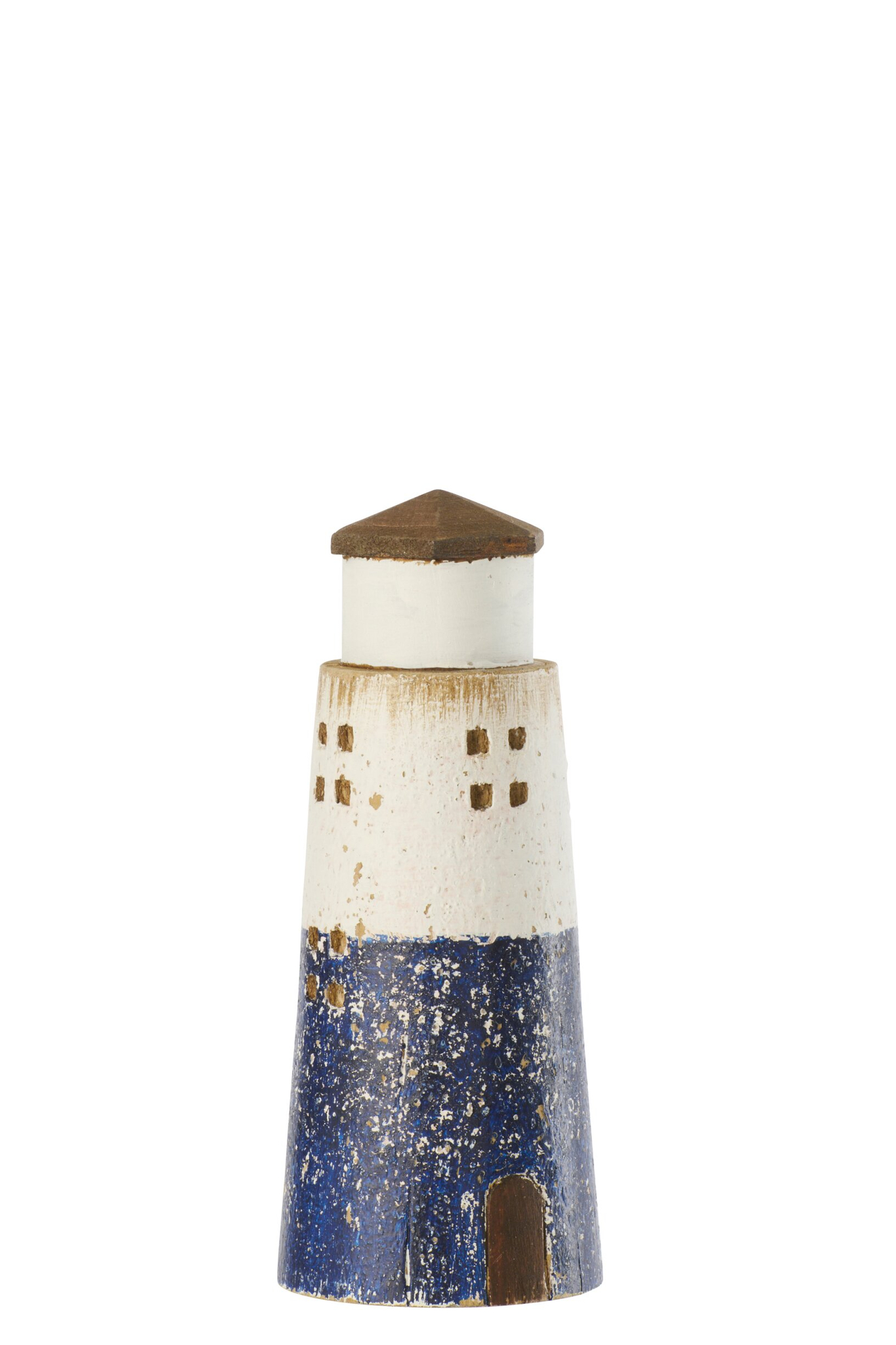 Woonaccessoire Prallin Hout Blauw