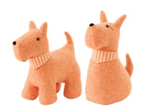 Plaid Klurnesta Oranje - Set van 2