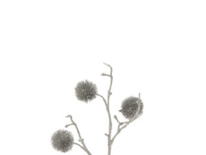 Kunstbloem Prernas Zilver - Set van 3