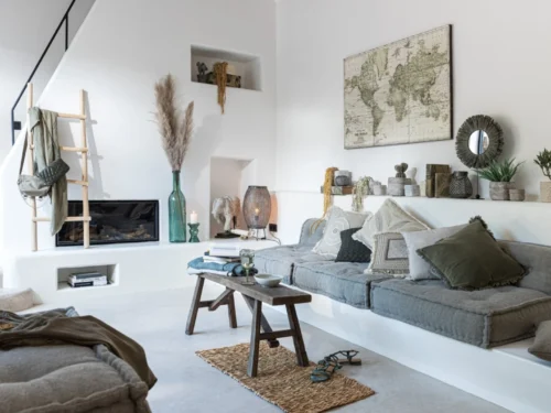 Woonaccessoire Tollaro stro naturel, compact en licht, voor een rustige natuurlijke sfeer in je interieur