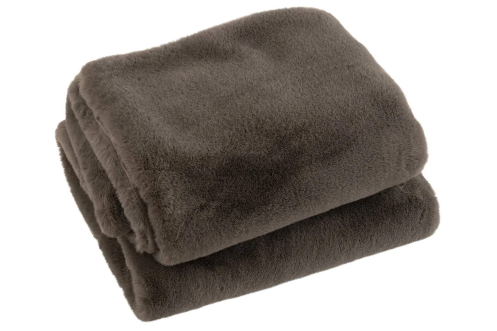 Plaid Stoondaro Grijs, zacht en warm woonaccessoire van polyester, royaal formaat voor bank of stoel