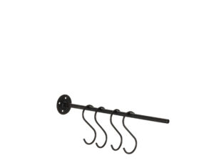 Textielhanger Trerdy Metaal Zwart