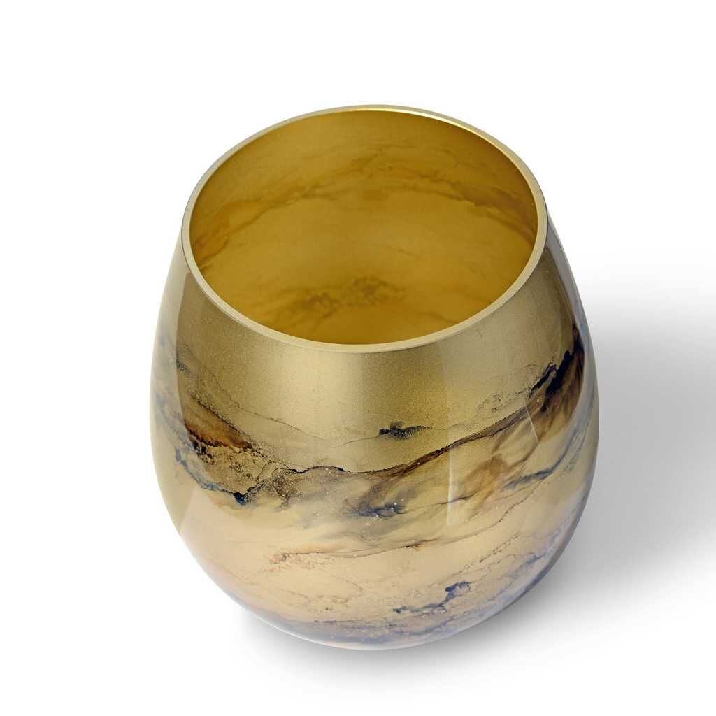 Vaas Briedak Goud H25 cm - Afbeelding 2
