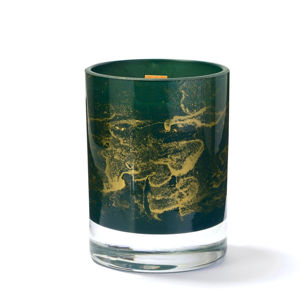 Geurkaars Mimmo Marmer Groen - Afbeelding 2
