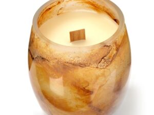 Geurkaars Firan Marmer Warm Wit