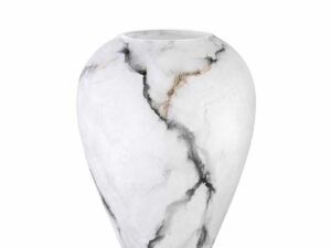 Vaas Sterma Glas Zwart H27 cm