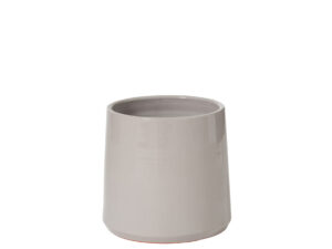 Bloempot Dundee Keramiek Grijs H21,5 cm