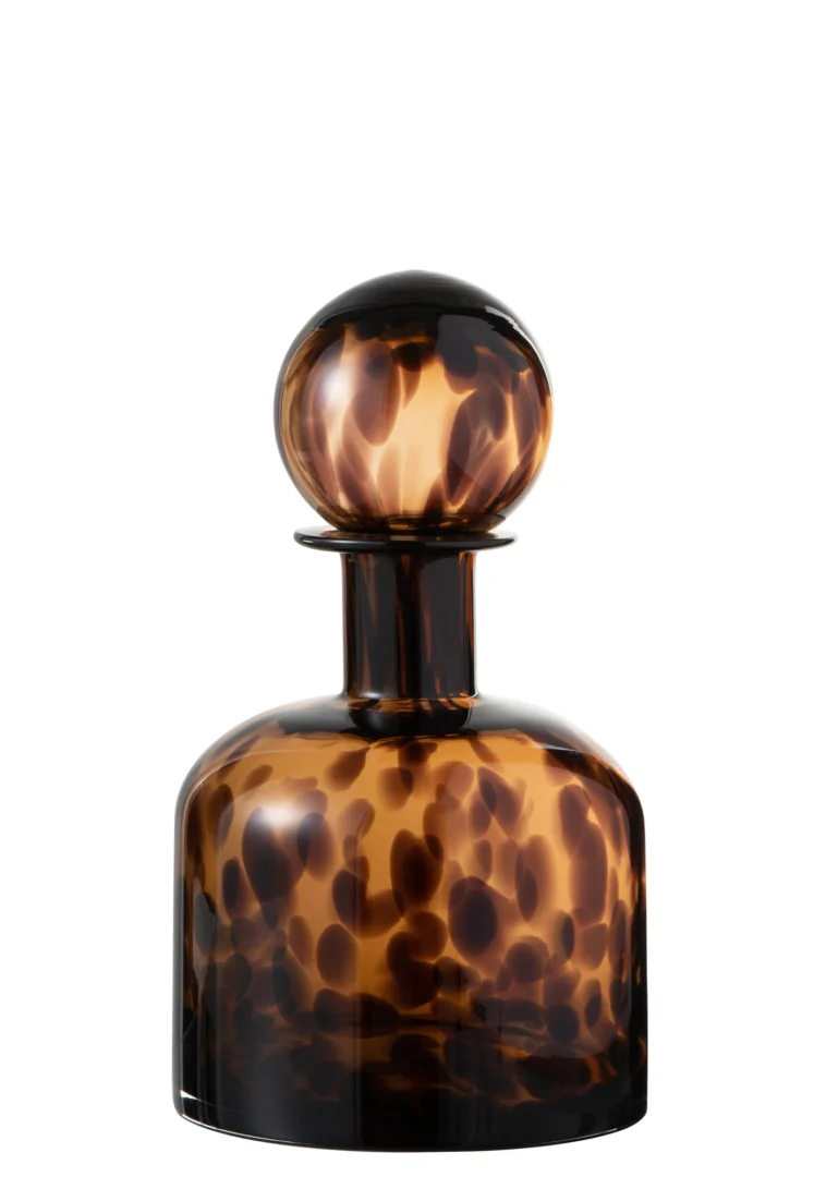 Decoratie Kessas Glas Bruin - Afbeelding 3