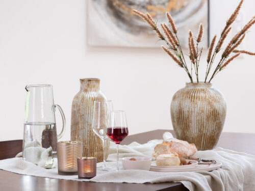 Drinkglas Praubone transparant glas met slank silhouet voor een stijlvolle tafelaankleding