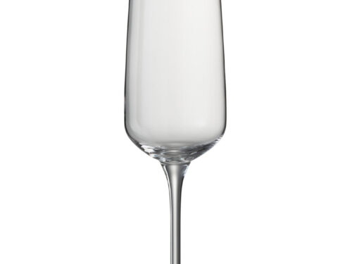 Transparant Haussonte drinkglas met slanke hoge vorm en elegante glazen voet