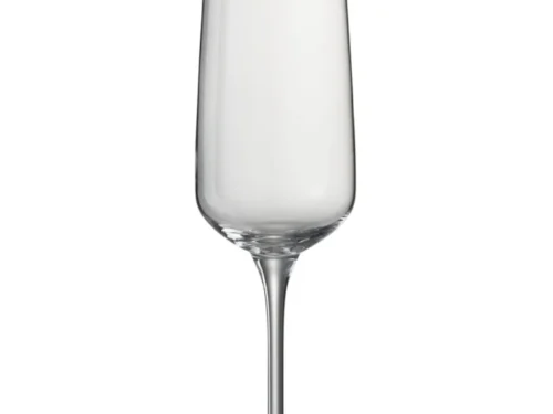 Transparant Haussonte drinkglas met slanke hoge vorm en elegante glazen voet