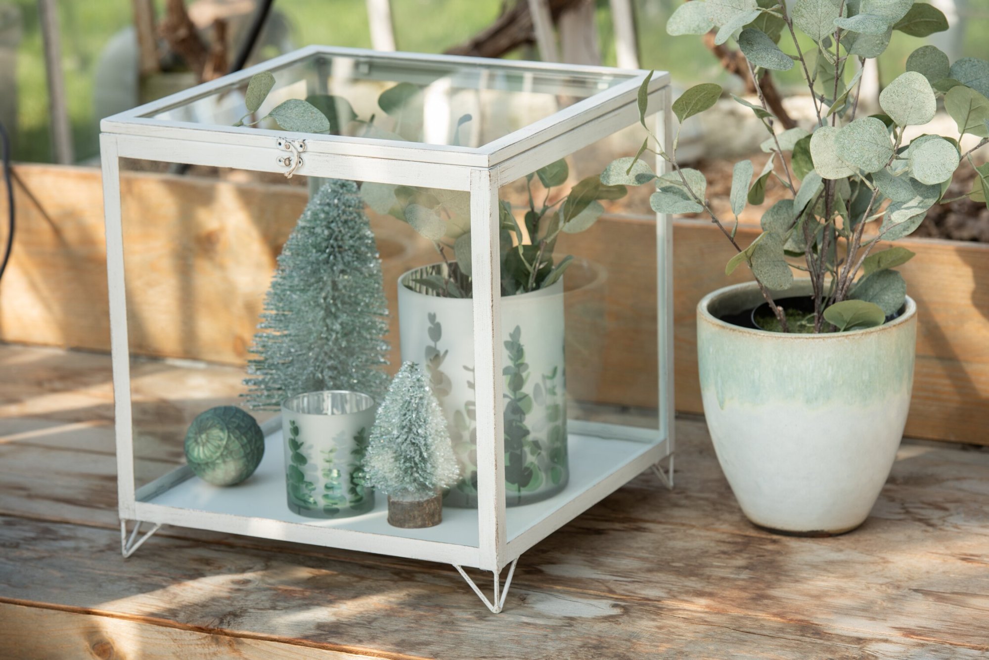 Kerstboom Merond Kunststof Groen H15 cm