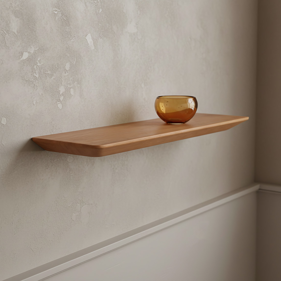 Wandplank Phoebe Teak - Afbeelding 2