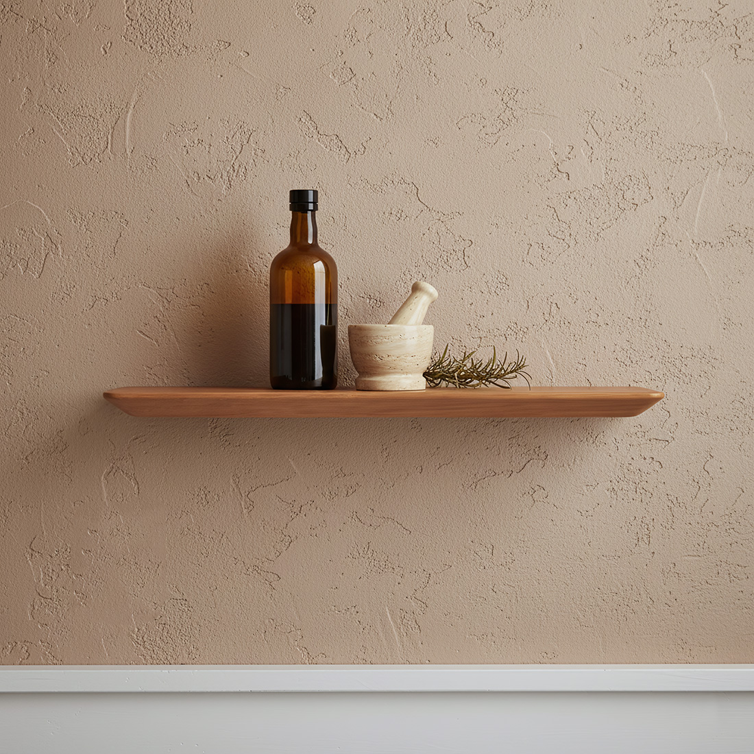 Wandplank Phoebe Teak - Afbeelding 4