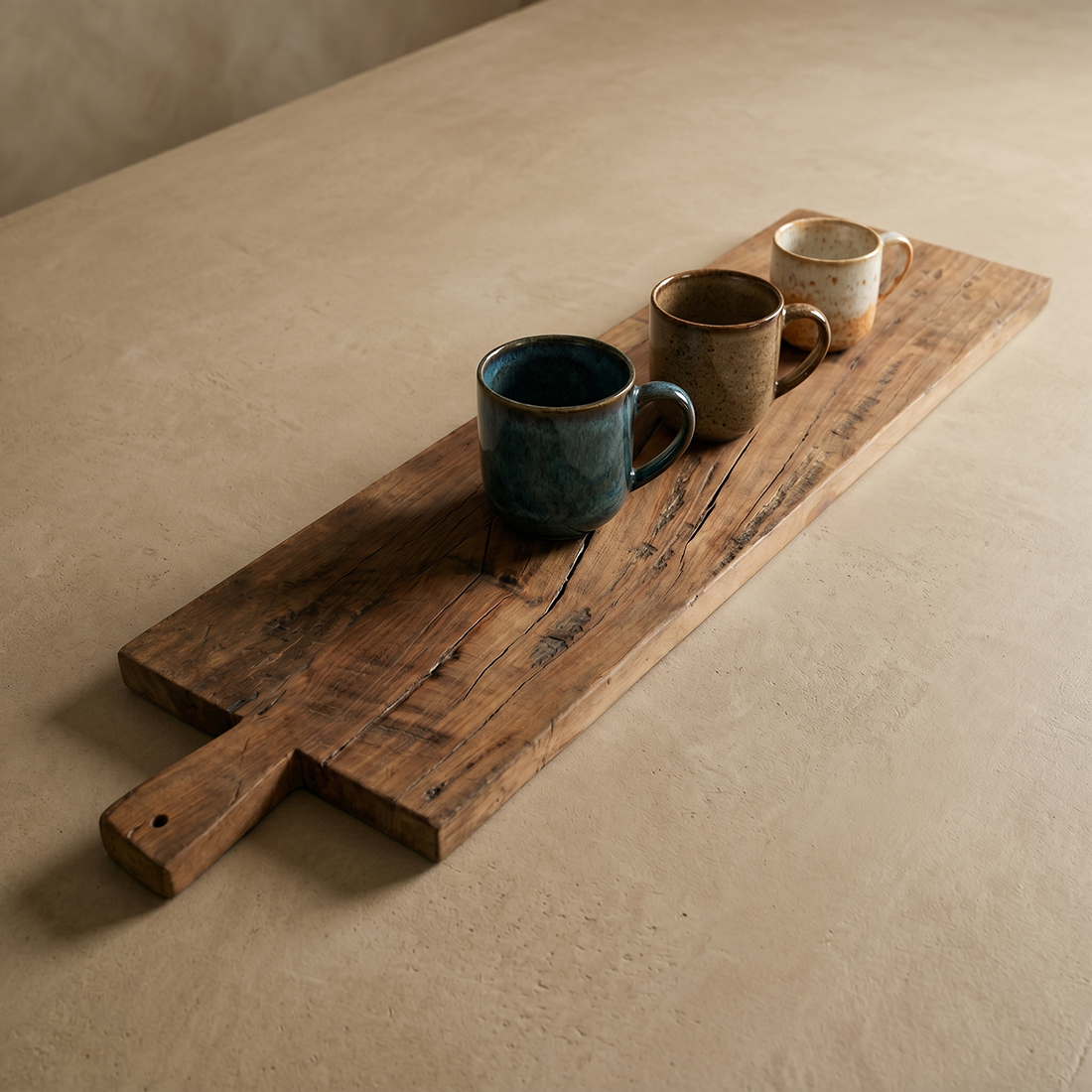 Serveerplank Stockholm Hout Bruin - Afbeelding 2