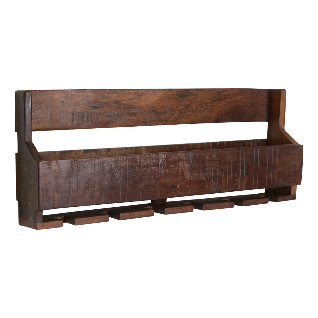 Wijnrek Braulvia Hout Bruin - Afbeelding 2