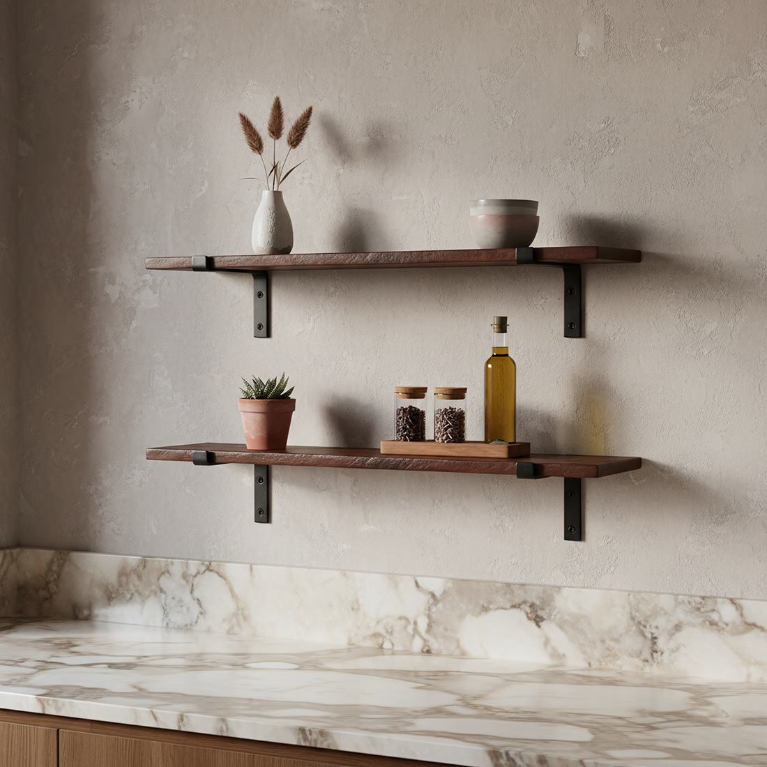 Wandplank Klarnena Hout - Afbeelding 7