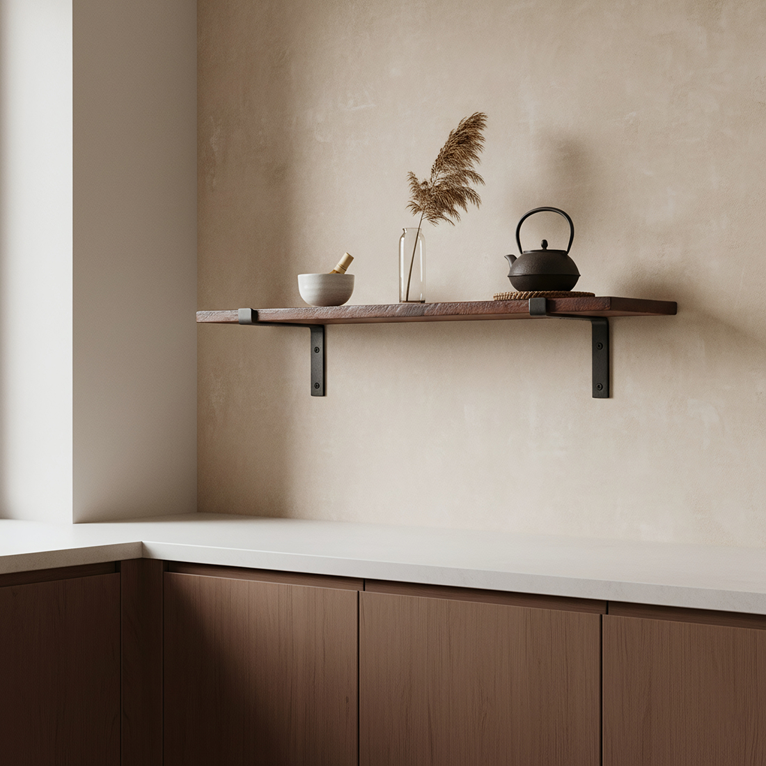 Wandplank Klarnena Hout - Afbeelding 8