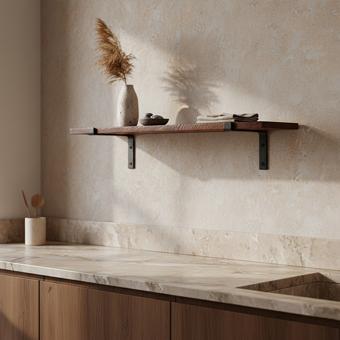 Wandplank Klarnena Hout - Afbeelding 10