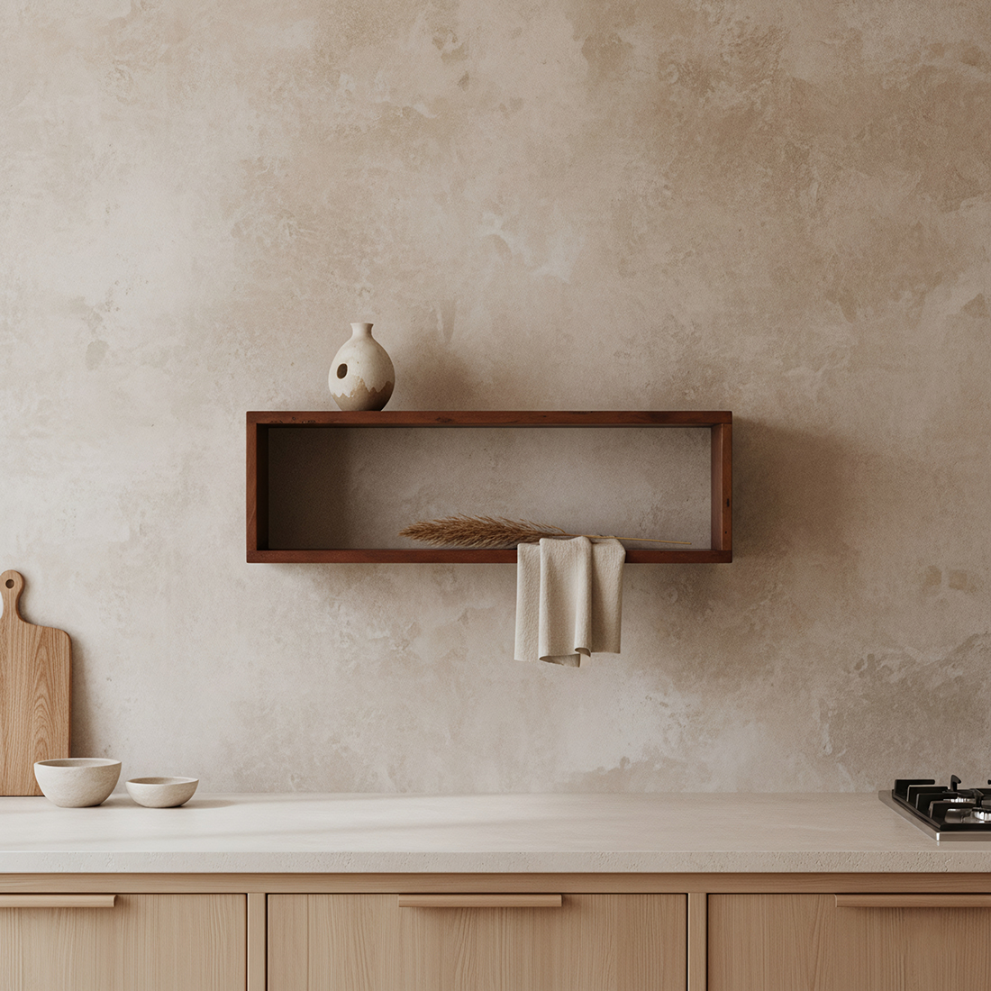 Wandplank Praunnar Hout 22 cm - Afbeelding 5