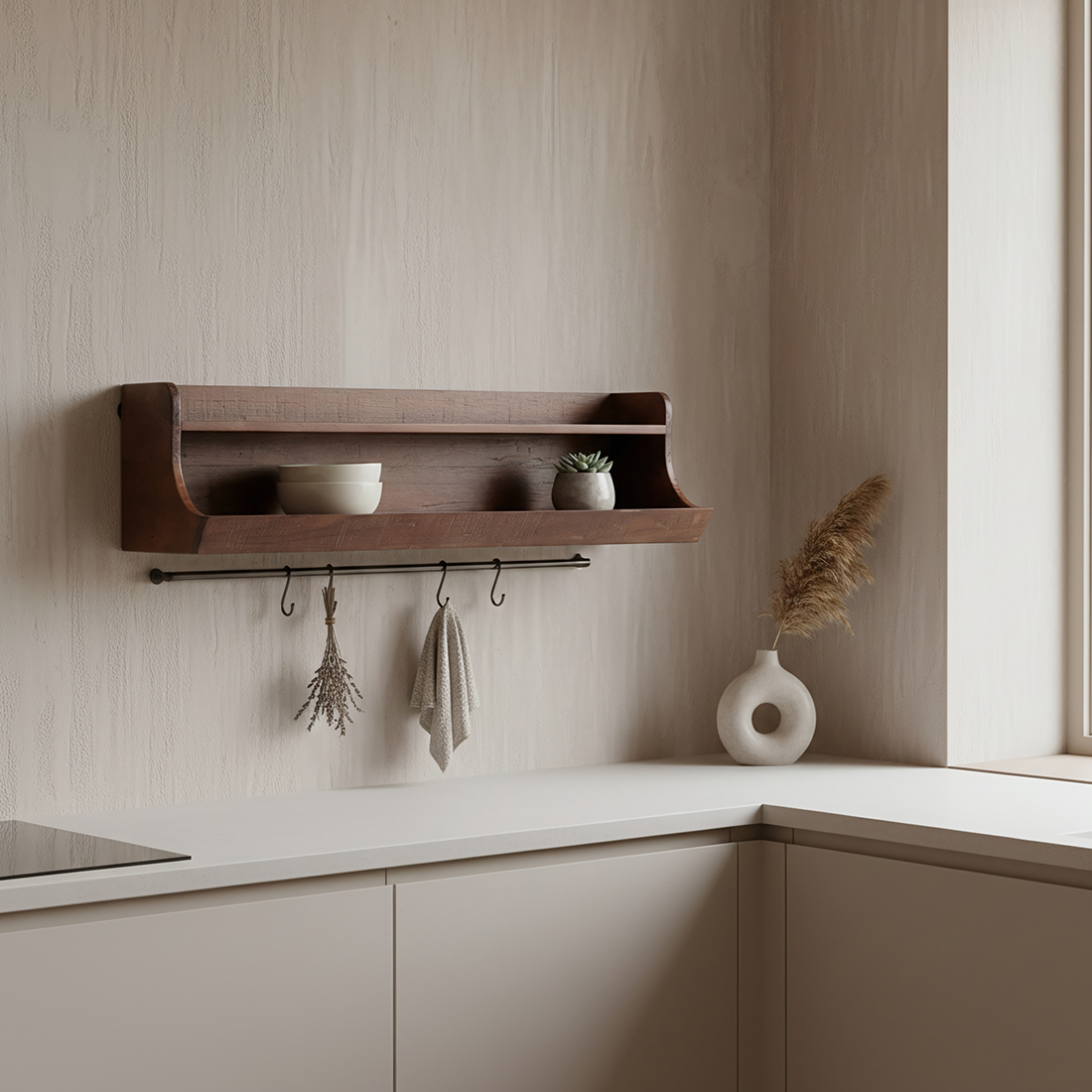 Wandplank Caen Hout - Afbeelding 4