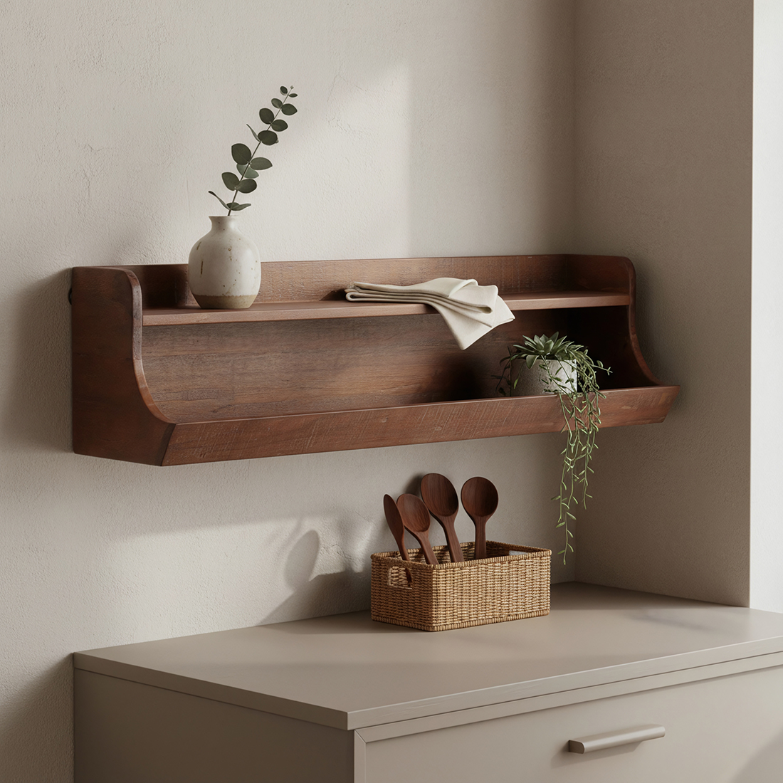 Wandplank Caen Hout - Afbeelding 5