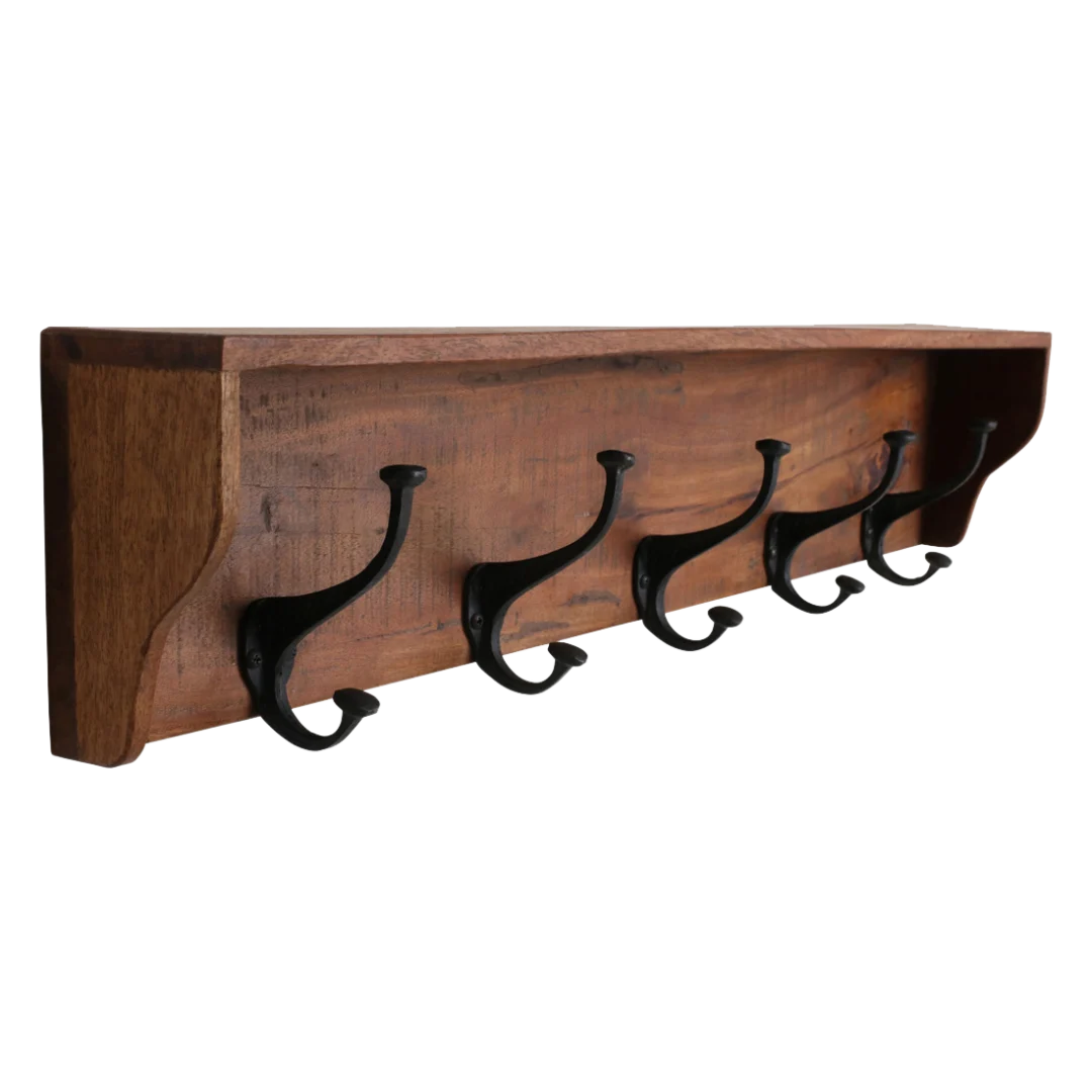 Kapstok Ristel bruin hout – foto 2