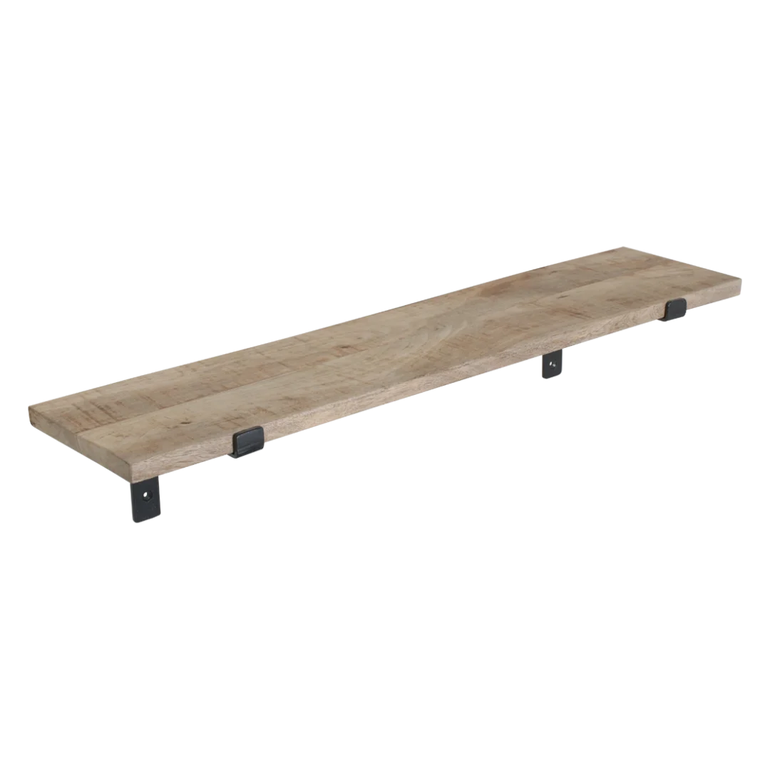 Wandplank Rieskan Mangohout 80 cm - Afbeelding 5