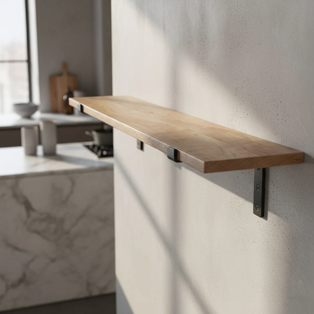 Wandplank Rieskan Mangohout 80 cm - Afbeelding 6