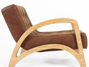 Fauteuil Baansik Cognac