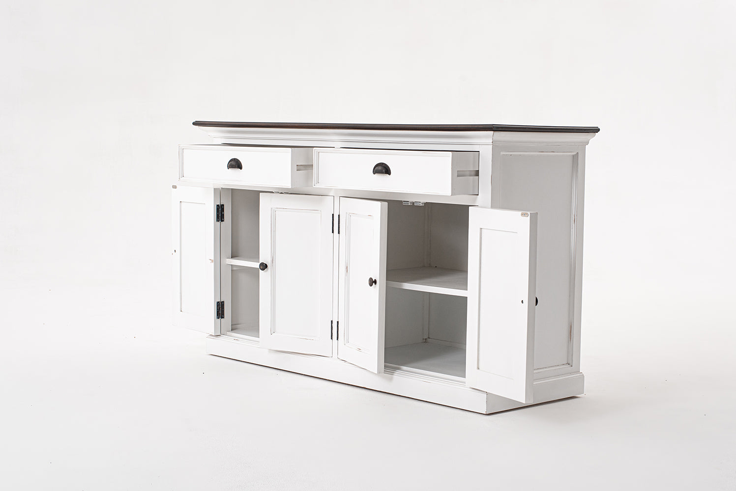 Dressoir Hubos Wit 145 cm - Afbeelding 12