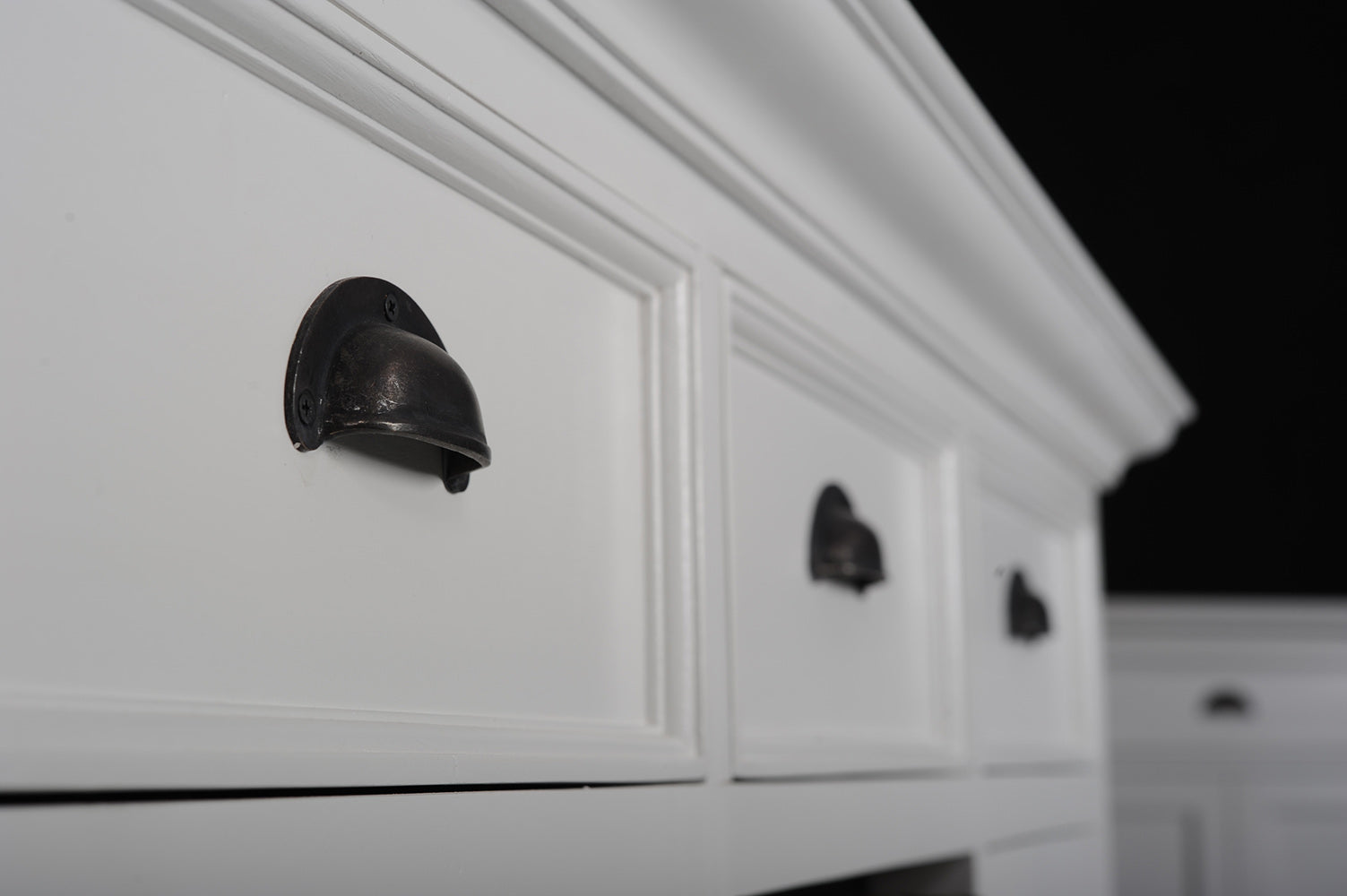 Dressoir Sleelvira Wit 125 cm - Afbeelding 20