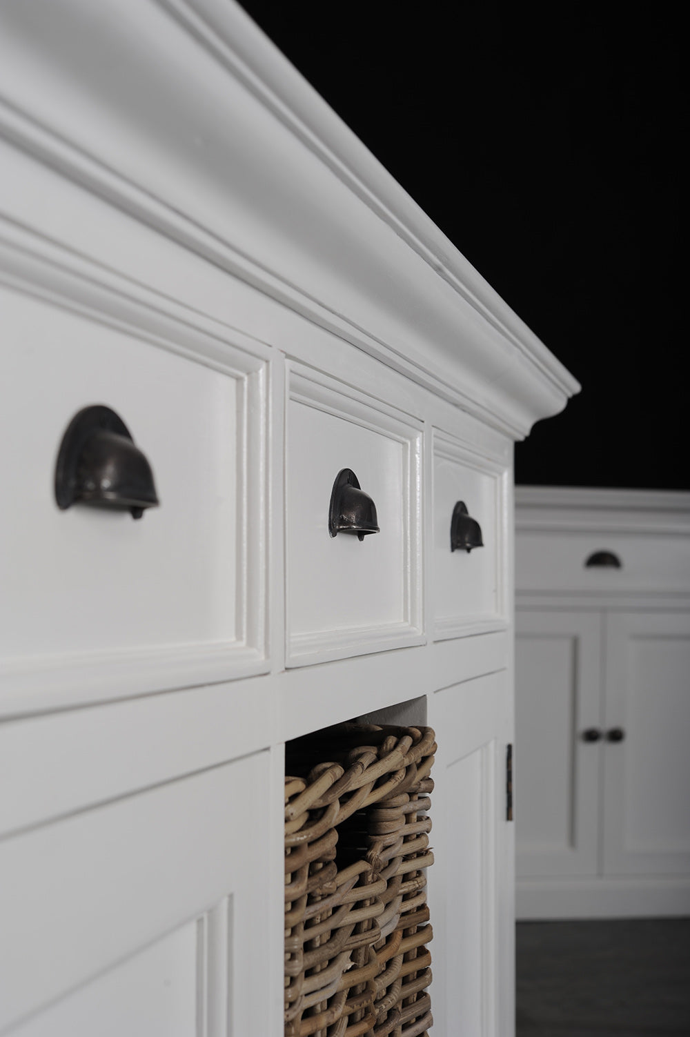 Dressoir Sleelvira Wit 125 cm - Afbeelding 22