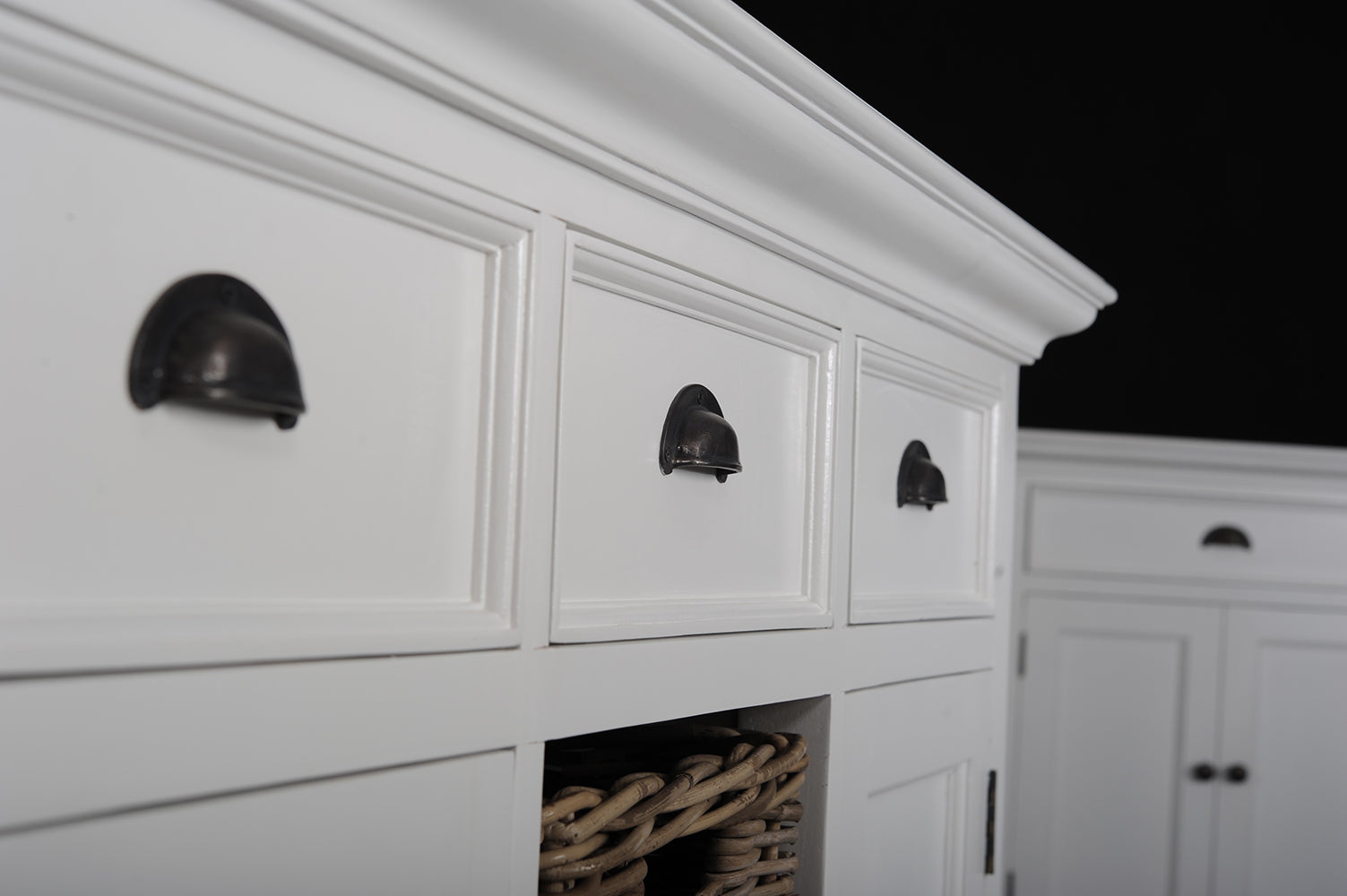 Dressoir Sleelvira Wit 125 cm - Afbeelding 24