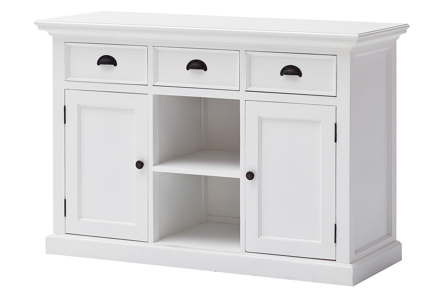 Dressoir Sleelvira Wit 125 cm - Afbeelding 33