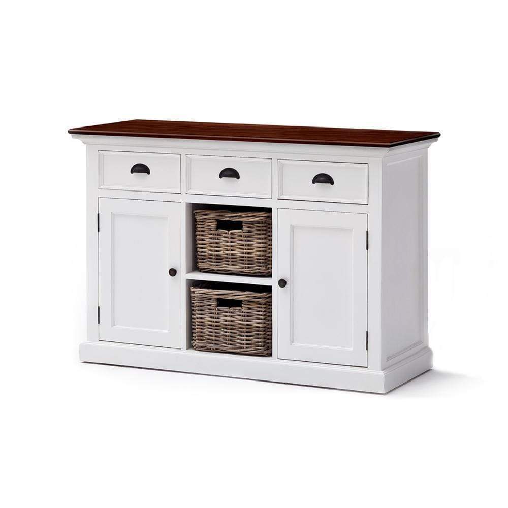 Buffetkast Doresta Wit 125 cm - Afbeelding 4