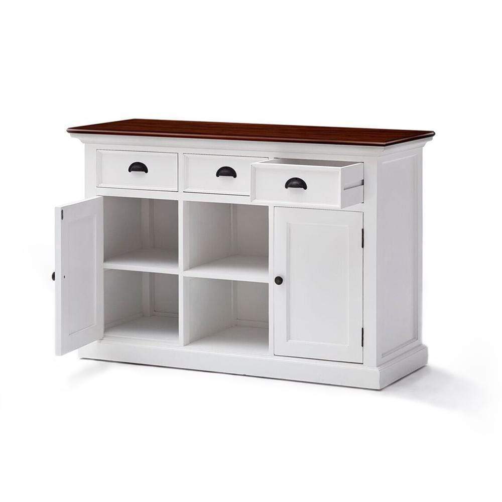 Buffetkast Doresta Wit 125 cm - Afbeelding 10
