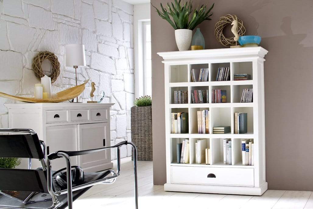 Buffetkast Traundik Wit 125 cm - Afbeelding 8