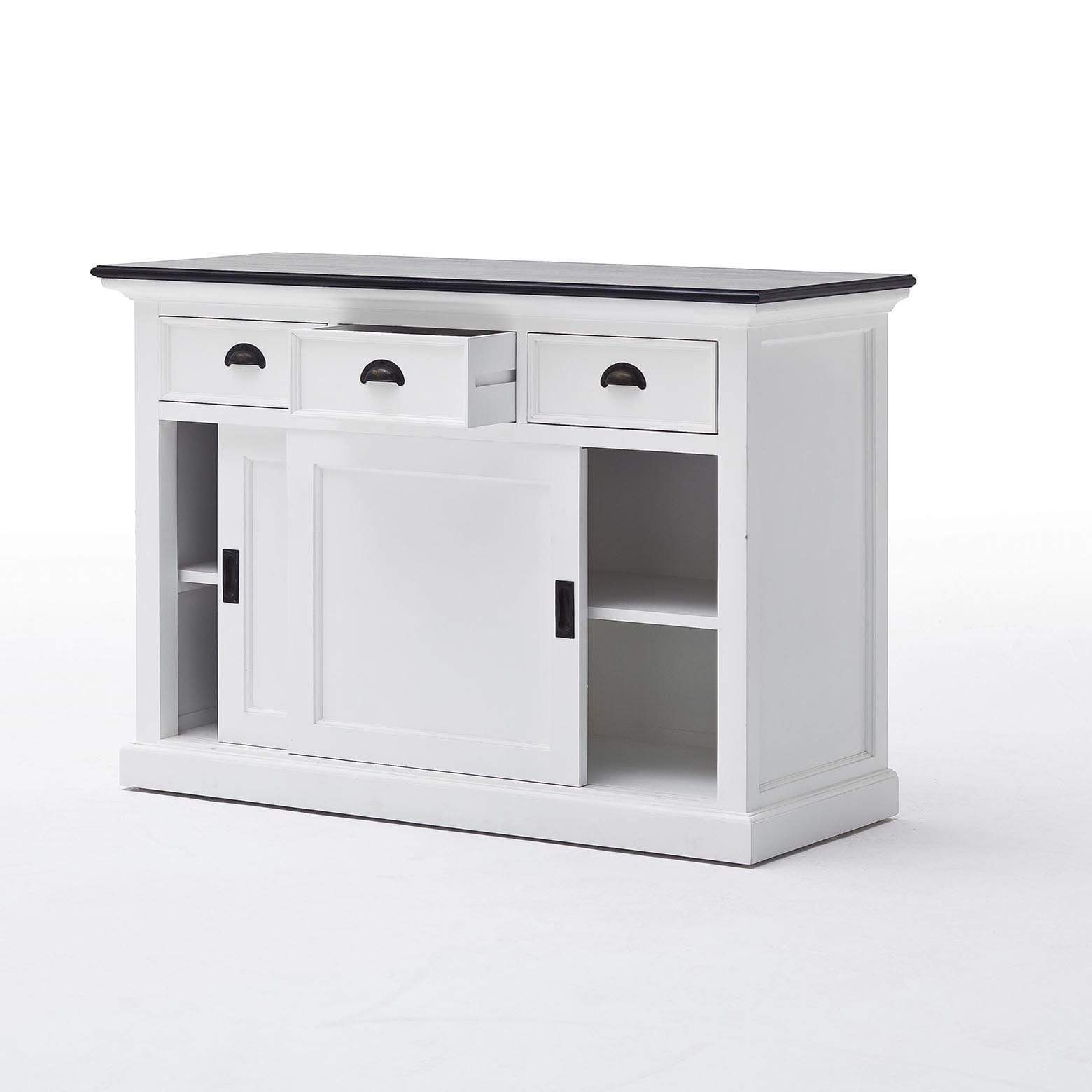Dressoir Zeellar Wit 125 cm - Afbeelding 13