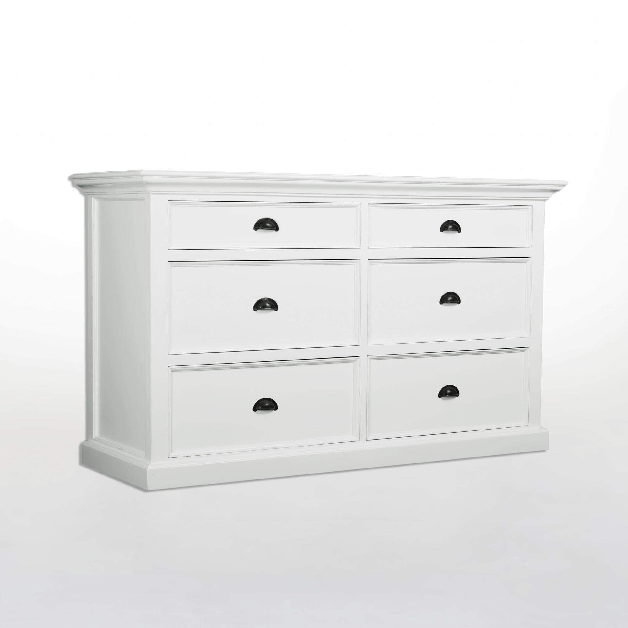 Ladekast Binonte Wit 145 cm - Afbeelding 4