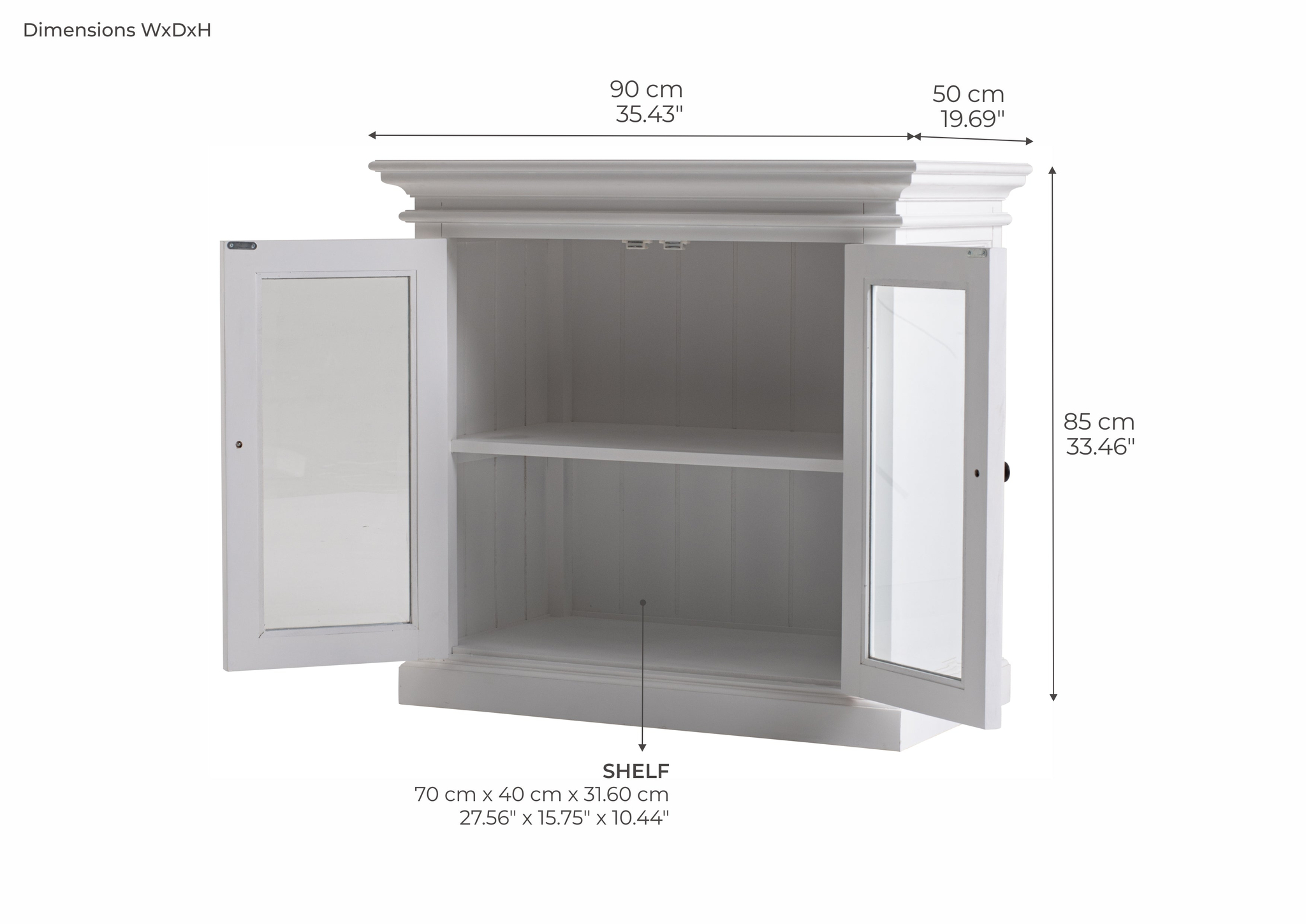 Dressoir Bjorn Wit - Afbeelding 3