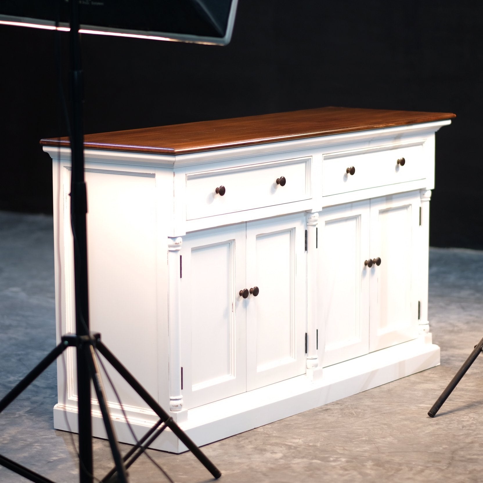 Accentbuffet Hiermol Wit - Afbeelding 3