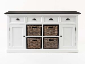 Mand Vooldek MDF Wit