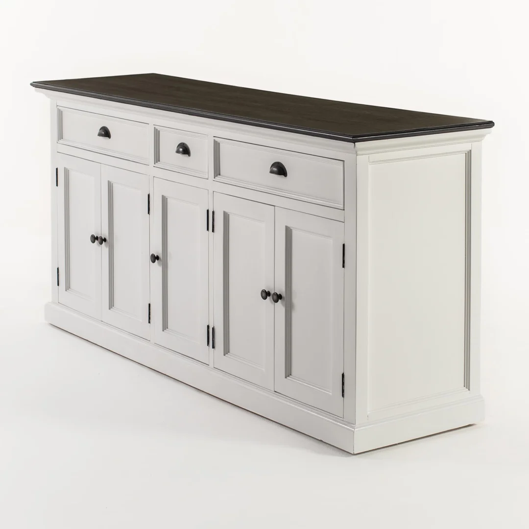 Dressoir Monsu Wit 85 cm - Afbeelding 2