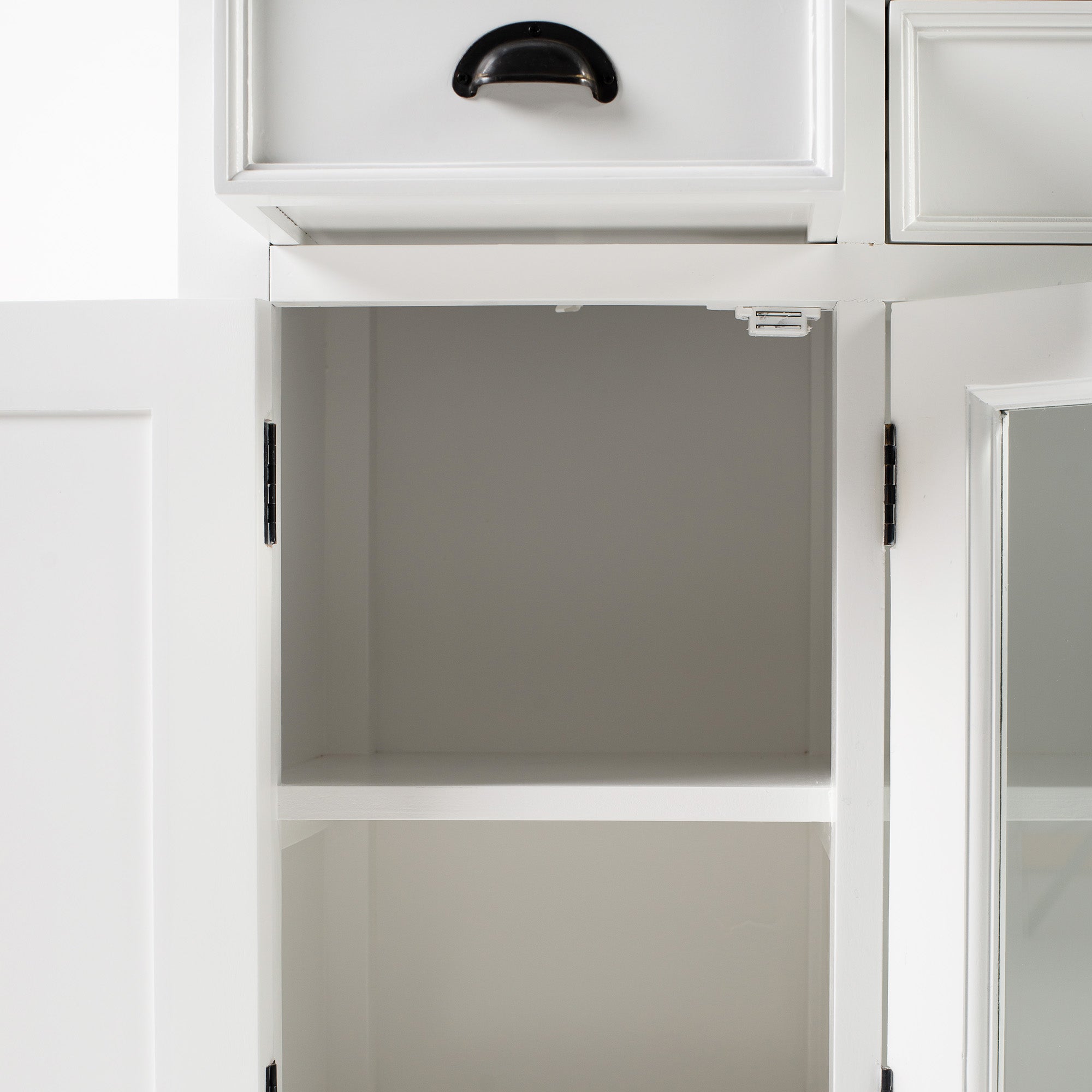 Ladekast Durdone Wit 145 cm - Afbeelding 9