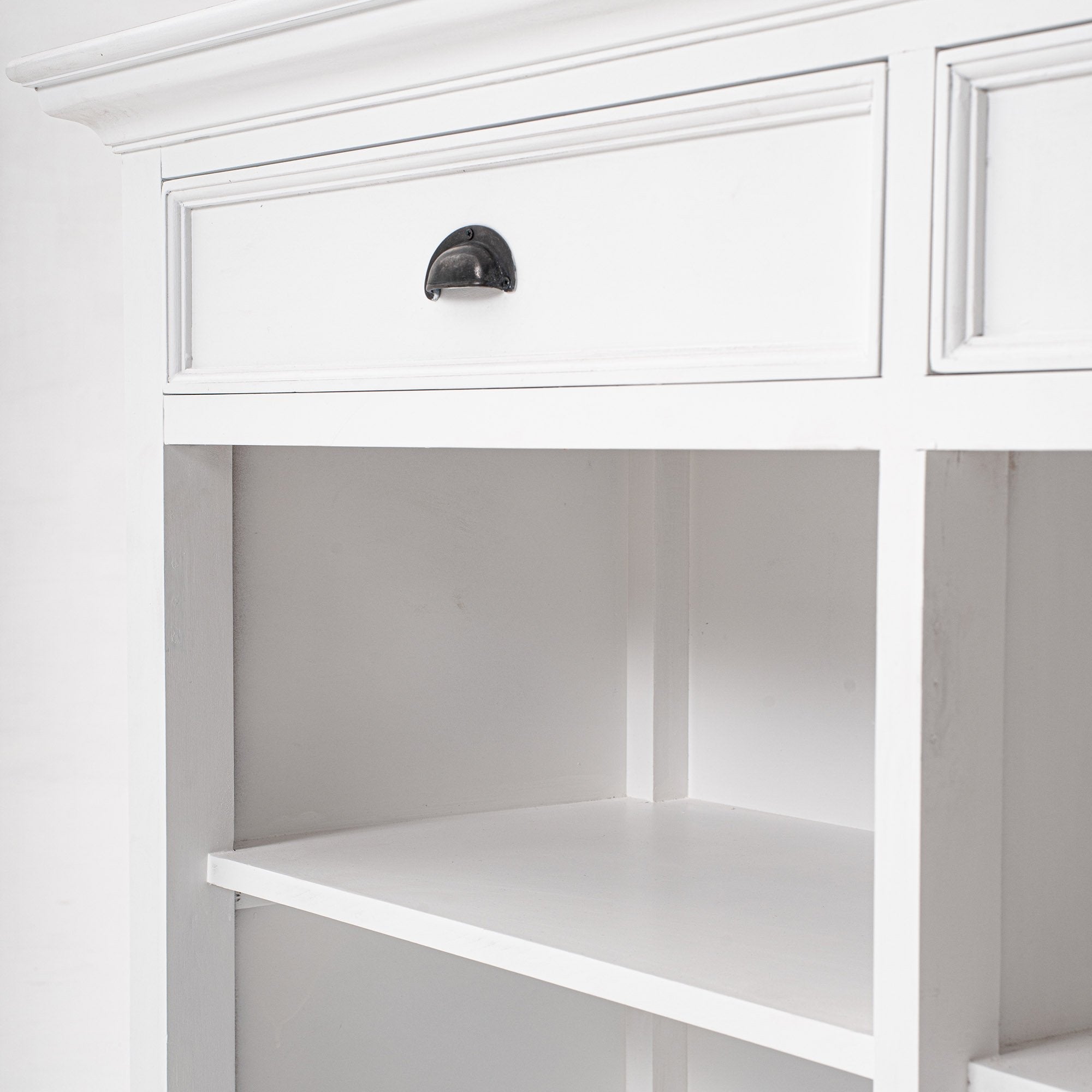 Ladekast Breskoro Wit 145 cm - Afbeelding 2