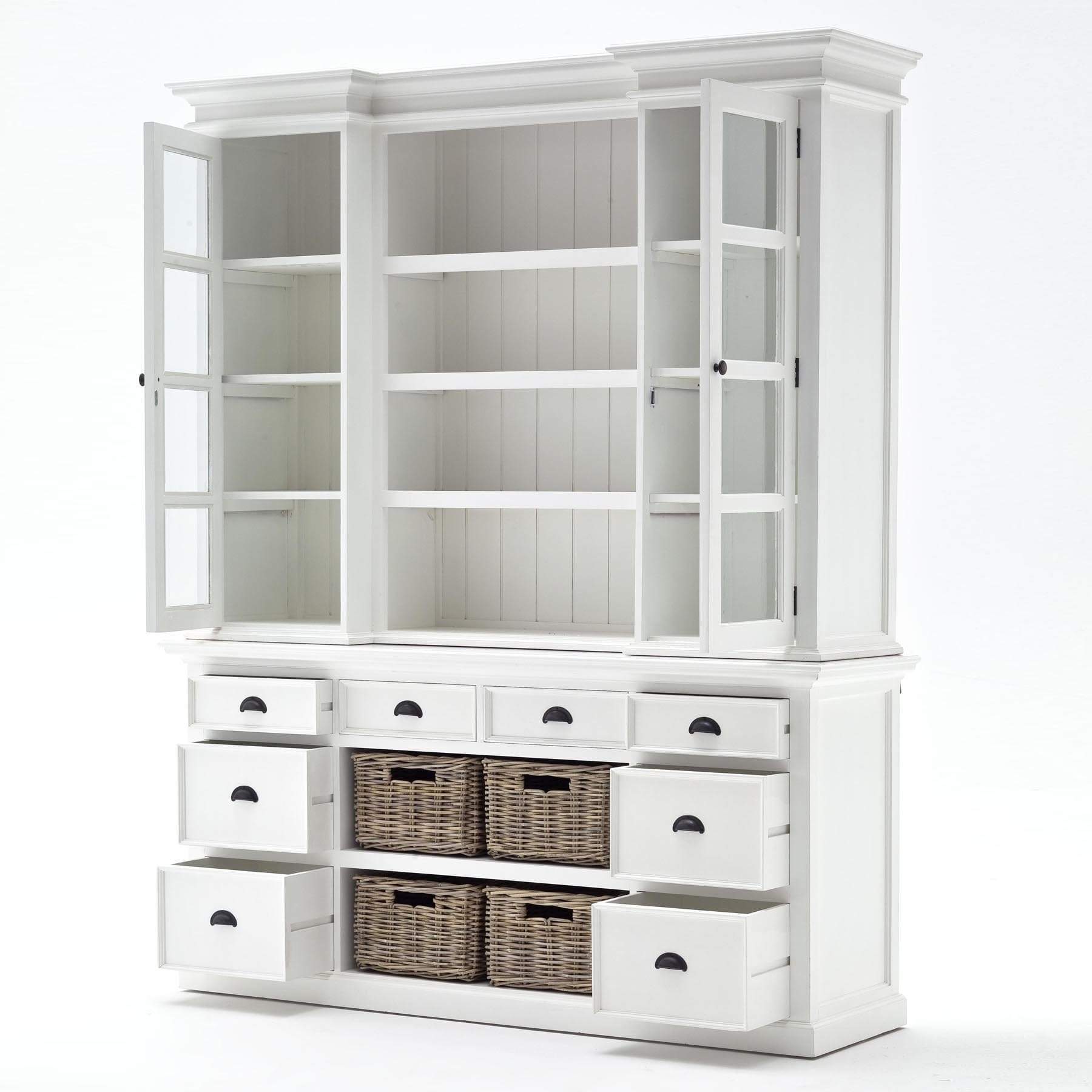 Dressoir Causan Wit 220 cm - Afbeelding 8